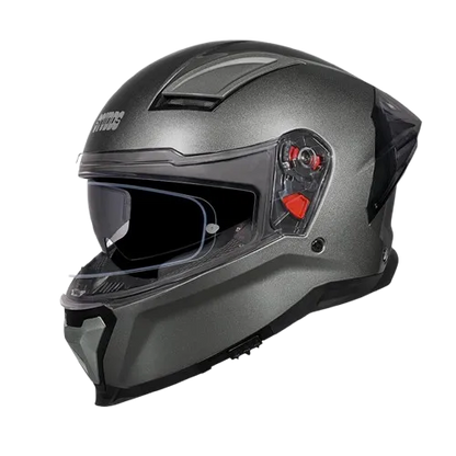 Studds Helios Gun Gray Full Face Helmet