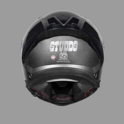 Studds Helios Gun Gray Full Face Helmet