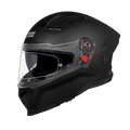 Studds Helios Matt Black Full Face Hemet