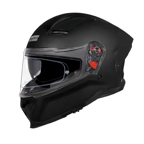 Studds Helios Matt Black Full Face Hemet