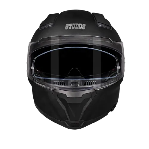 Studds Helios Matt Black Full Face Hemet