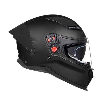 Studds Helios Matt Black Full Face Hemet