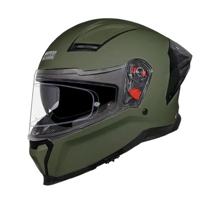 Studds Helios Military Green Full face Helmet