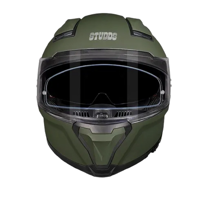 Studds Helios Military Green Full face Helmet