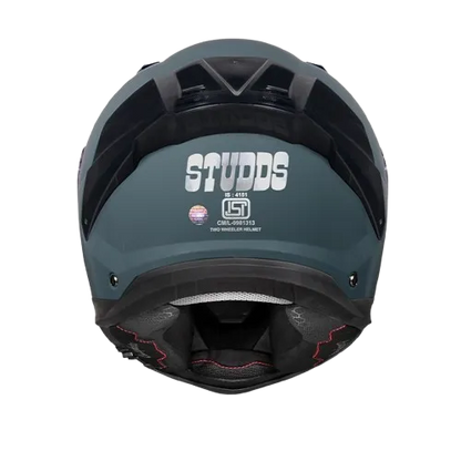 Studds Helios Shark Skin Blue Full face Helmet