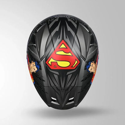 Studds Helios Superman Edition Matt Grey N1 Full Face Helmet