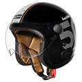 Studds Jet 50 With Black N4 Half Face Helmet