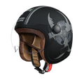 Studds Jet Toxic Matt Black Grey Full Face Helmet