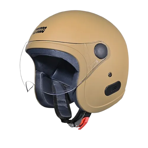 Studds Jet With Short Desert Strom N4 Half Face Helmet
