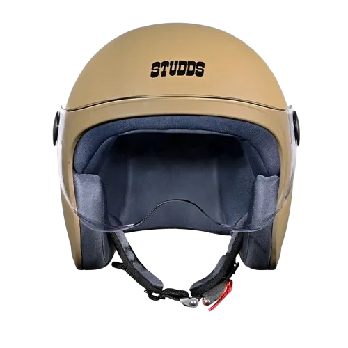 Studds Jet With Short Desert Strom N4 Half Face Helmet