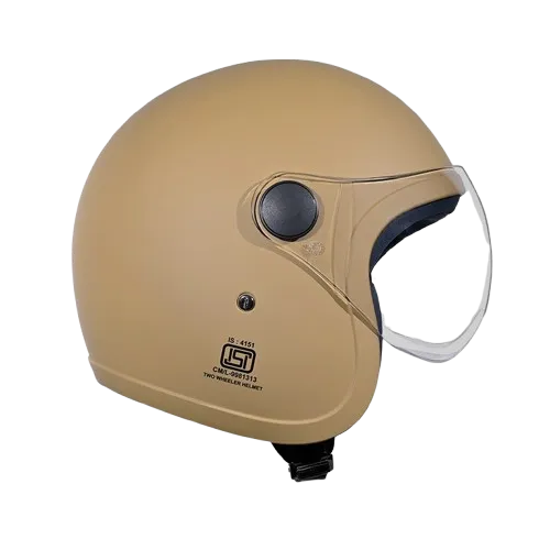 Studds Jet With Short Desert Strom N4 Half Face Helmet