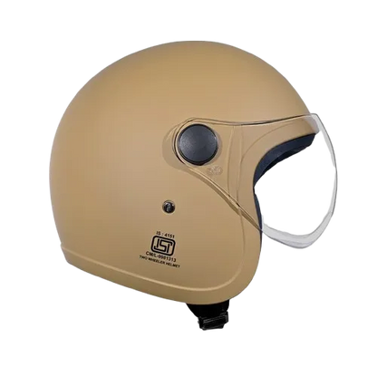 Studds Jet With Short Desert Strom N4 Half Face Helmet