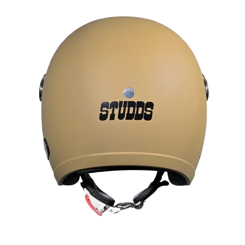 Studds Jet With Short Desert Strom N4 Half Face Helmet