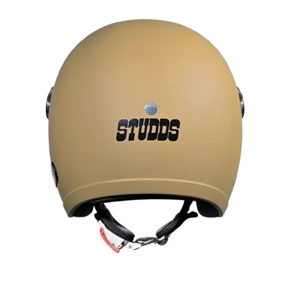 Studds Jet With Short Desert Strom N4 Half Face Helmet