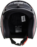 Studds Jetstar Classic D4 Cherry Black Half Face Helmet