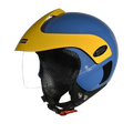 Studds Marshall Kids Blue Yellow Half Face Helmet