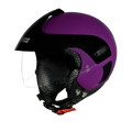 Studds Marshall Kids Purple Half Face Helmet
