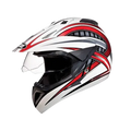 STUDDS Motocross D2 White N2 Off Road Helmet