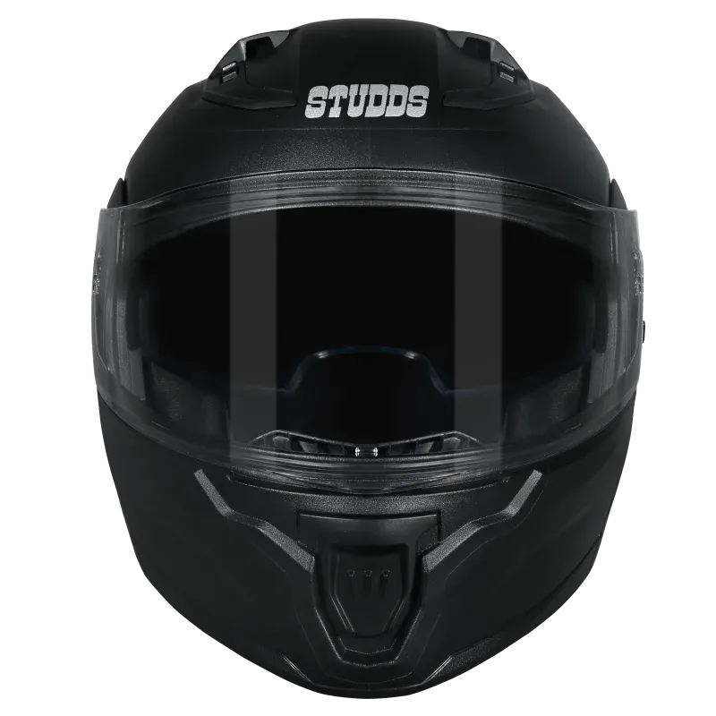 Studds Ninja Comet Black Flip Up Helmet