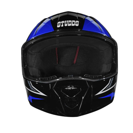 Studds Ninja Elite Super D6 Black N1 Flip Up Helmet