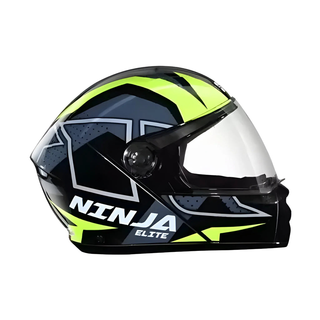 Studds Ninja Elite Super D6 Matt Black N5 Flip Up Helmet
