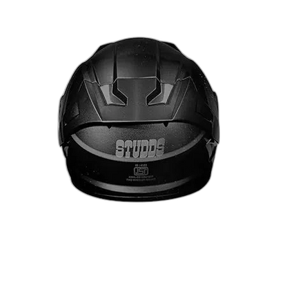 STUDDS Raider Black Full Face Helmet