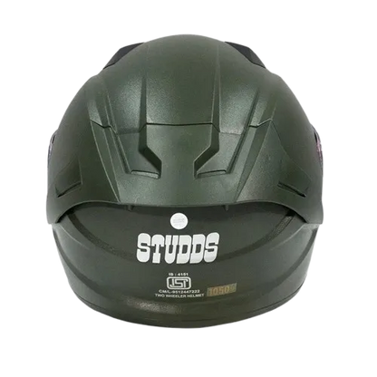 Studds Raider Military Green Full Face Helmet