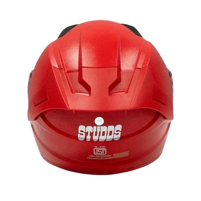 STUDDS Raider Red Full Face Helmet