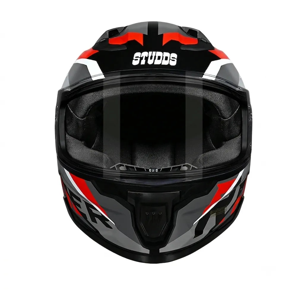 Studds Raider Super D2 Brook Black N2 Full Face Helmet