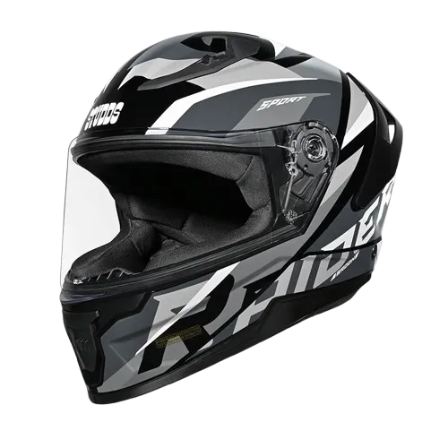 Studds Raider Super D2 Brook Black N6 Full Face Helmet
