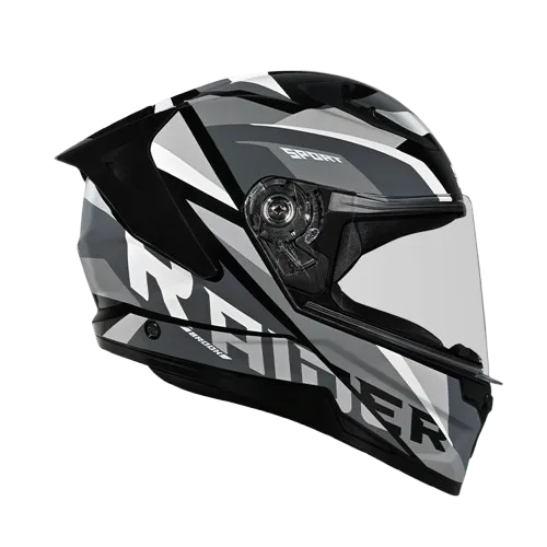 Studds Raider Super D2 Brook Black N6 Full Face Helmet