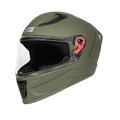 STUDDS Raider Super Military Green Full Face Helmet