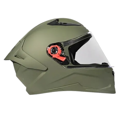 STUDDS Raider Super Military Green Full Face Helmet