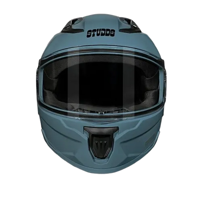 Studds Raider Super Shark Skin Blue Full Face Helmet