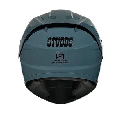 Studds Raider Super Shark Skin Blue Full Face Helmet