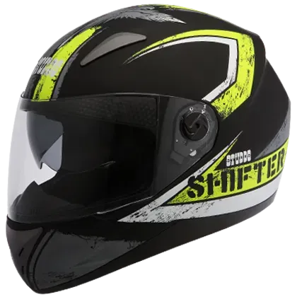 STUDDS Shifter D1 Matt Black N5 Full Face Helmet