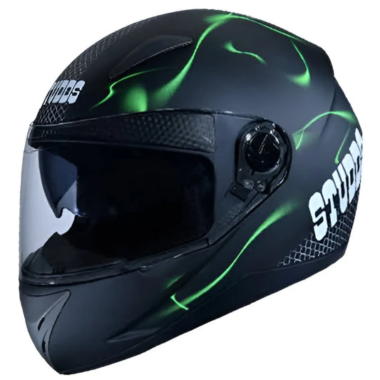 STUDDS Shifter D5 Matt Black N3 Full Face Helmet