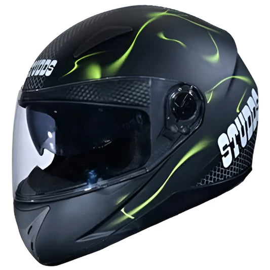STUDDS Shifter D5 Matt Black N5 Full Face Helmet
