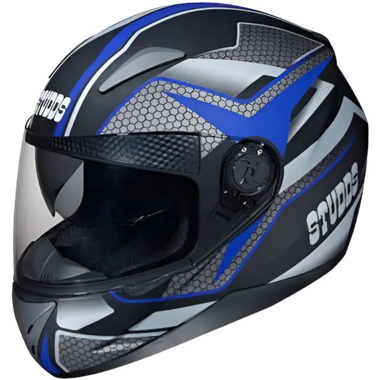 STUDDS Shifter D8 Matt Black N1 Full Face Helmet