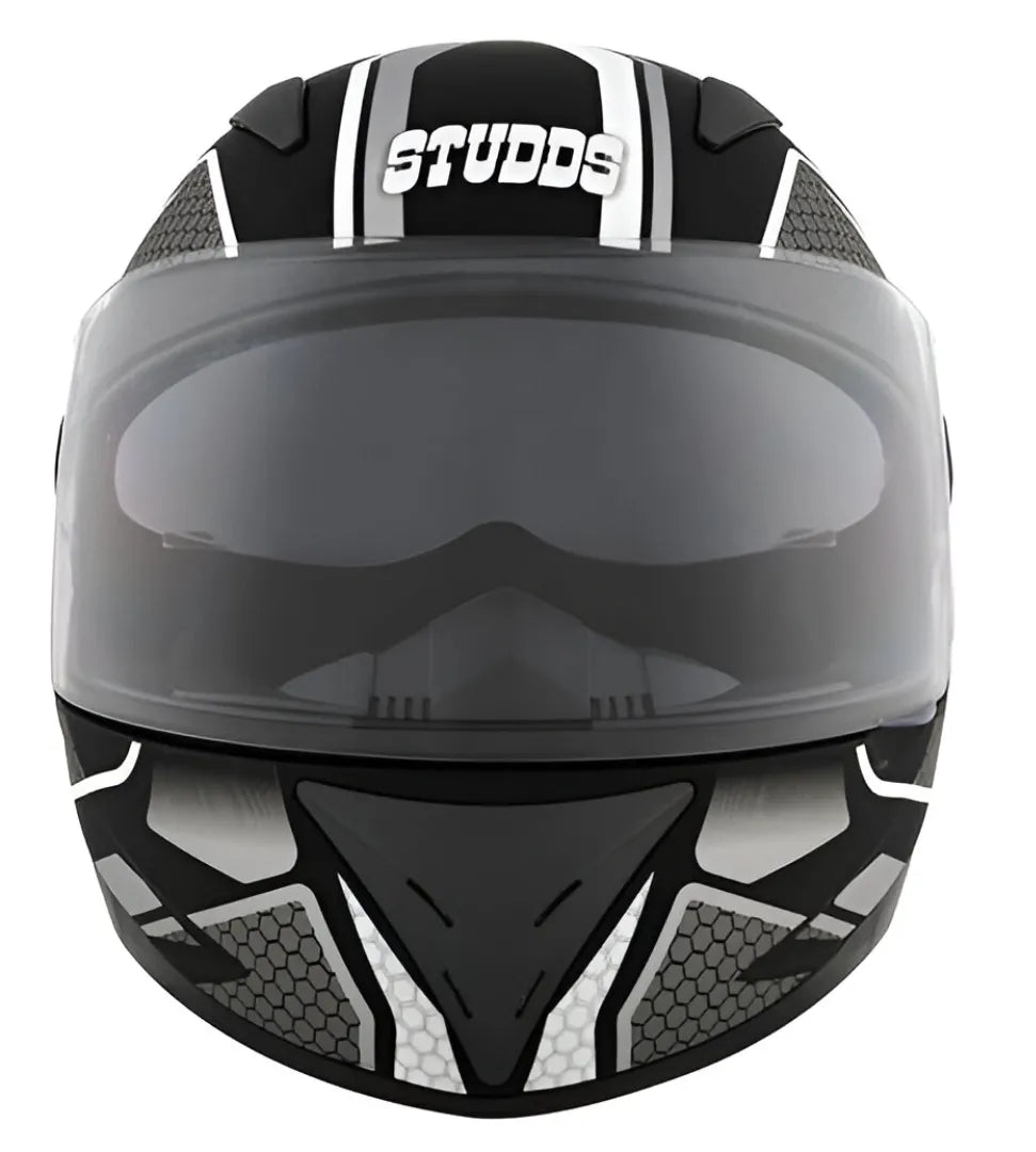 STUDDS Shifter D8 Matt Black N4 Full Face Helmet