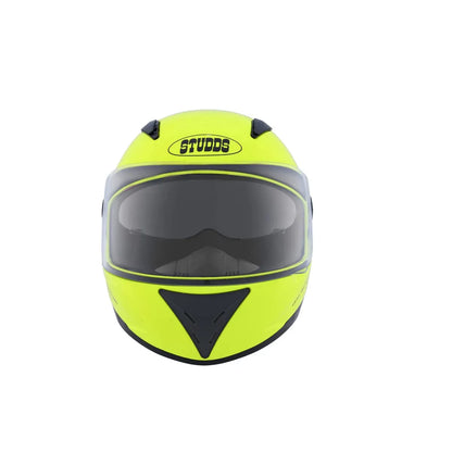 STUDDS Shifter Florescent Yellow Full Face Helmet