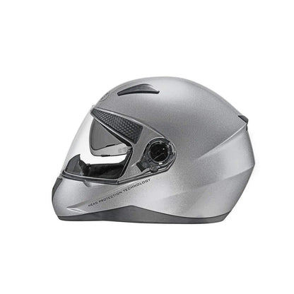STUDDS Shifter Silver Grey Full Face Helmet