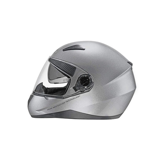 STUDDS Shifter Silver Grey Full Face Helmet