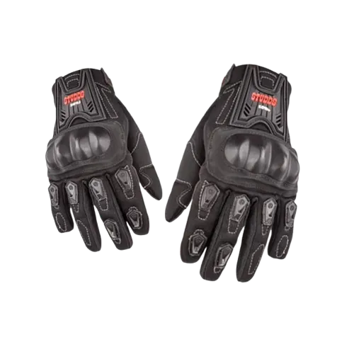 Studds Smg2 Black Gloves Riding Gears