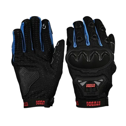 Studds Smg6 Blue Gloves Riding Gears