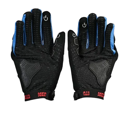 Studds Smg6 Blue Gloves Riding Gears