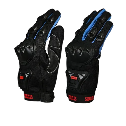 Studds Smg6 Blue Gloves Riding Gears