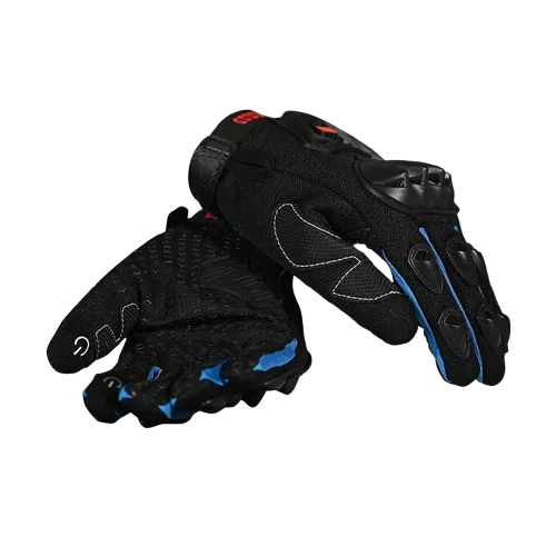 Studds Smg6 Blue Gloves Riding Gears