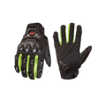 STUDDS Smg6 Fluorescent Green Gloves Riding Gears