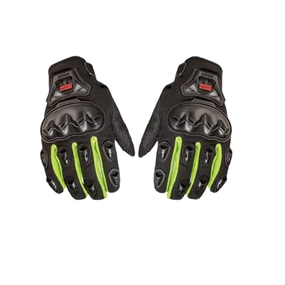 STUDDS Smg6 Fluorescent Green Gloves Riding Gears